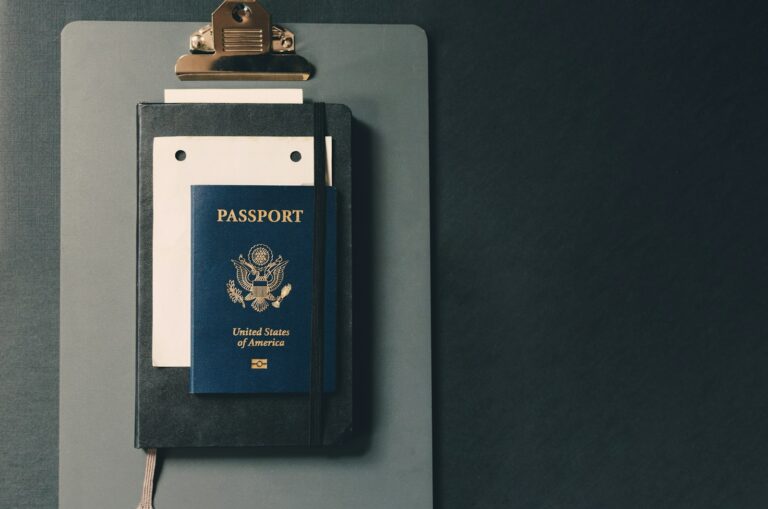 Passport and travel documents representing where can you teach English eligibility factors