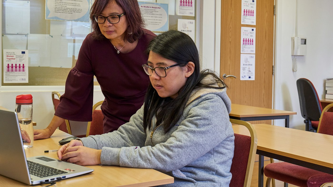 English teachers reviewing an AI generated quiz in a browser extension before using it in class
